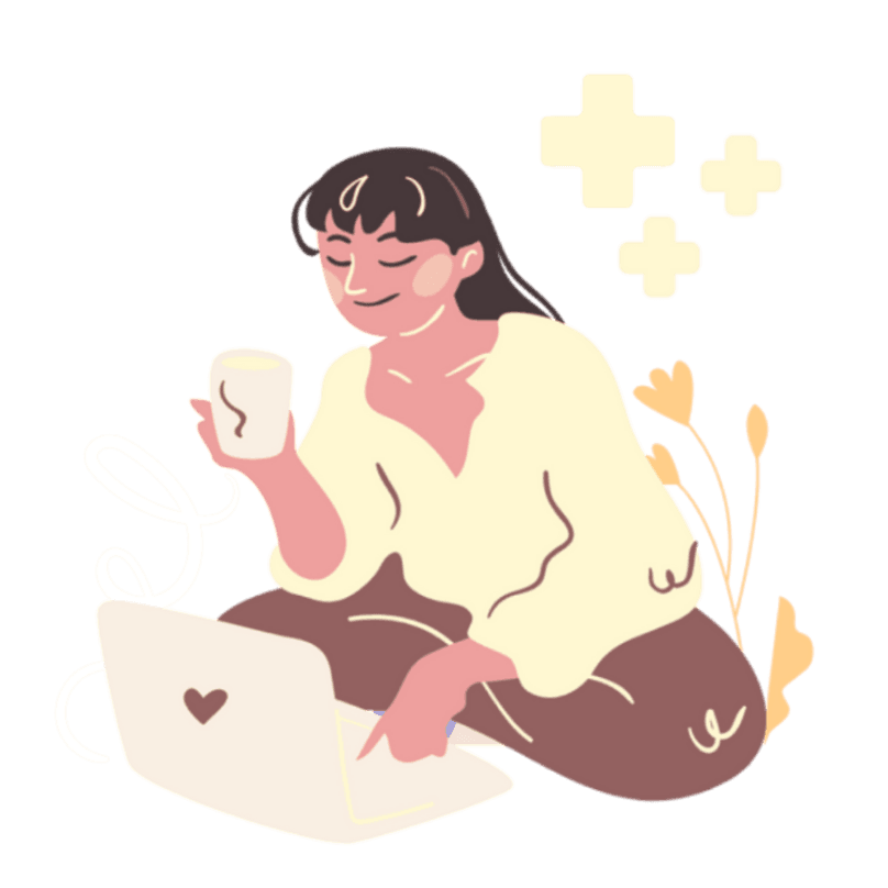 Woman on laptop