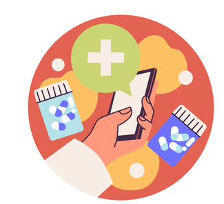 Patient on device